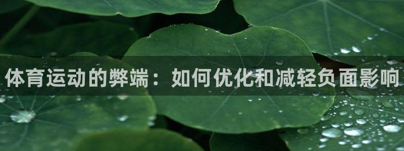 一竞技官网下载是干嘛的公司：体育运动的弊端：如何优化