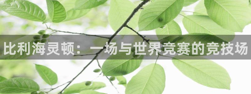 一竞技官网下载平台注册要钱吗：比利海灵顿：一场与世界