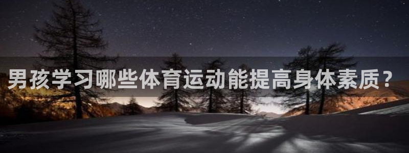 一竞技官方正版app集团简介：男孩学习哪些体育运动能