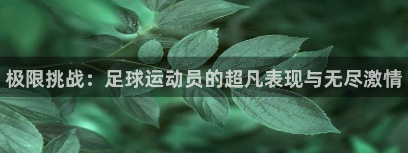 一竞技官网下载平台假的吗是真的吗吗：极限挑战：足球运动员的超