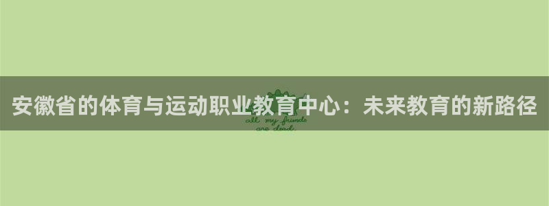 一竞技测速：安徽省的体育与运动职业教育中心：未来教育的新路径